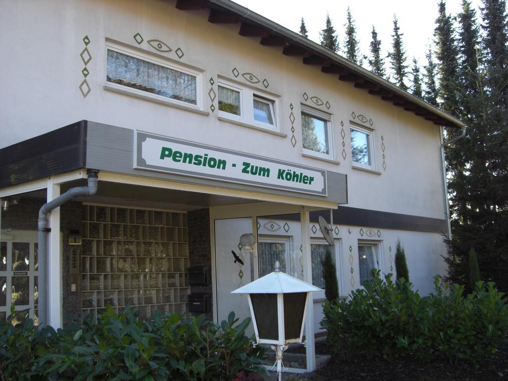 Pension Zum Köhler Schönwalde Exterior foto